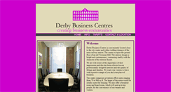 Desktop Screenshot of derbybusinesscentres.co.uk